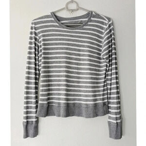 Enza Costa Striped Crew Neck T-Shirt